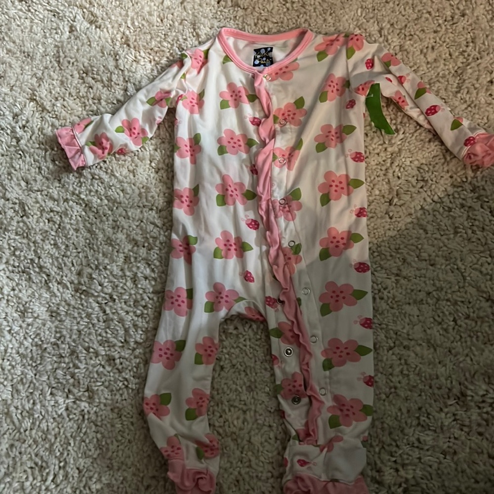 KicKee Pants bamboo onesie